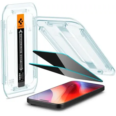 Spigen Glas.tR EZ Fit Privacy (iPhone 16 Pro Max/17 Pro Max)