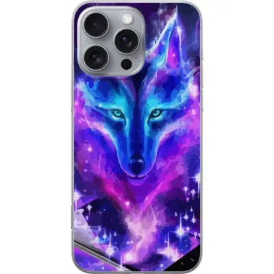 Mobilskal till Apple iPhone 16 Pro Max med Neon Varg