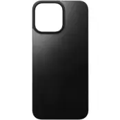 Nomad Magnetic Leather Back (iPhone 16 Pro Max) - Svart
