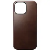 Nomad Modern Horween Leather Case (iPhone 16 Pro Max) - Grön