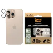 PanzerGlass iPhone 16 Pro/16 Pro Max Kameralinsskydd Härdat Glas