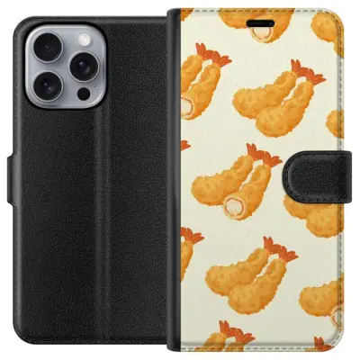 Plånboksfodral till Apple iPhone 16 Pro Max med Räkor