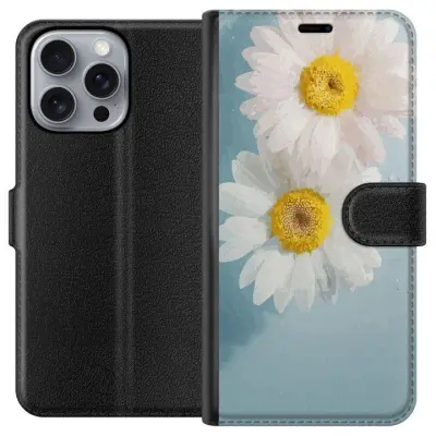 Plånboksfodral till Apple iPhone 16 Pro Max med Sommarblommor