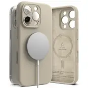Ringke iPhone 16 Pro Max Mobilskal Magsafe Silikon Magnetic - Stone