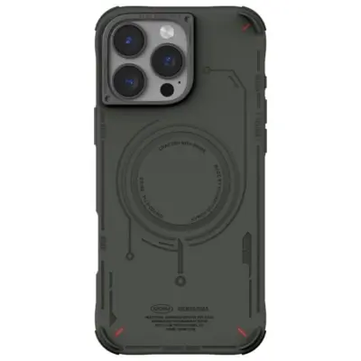 Skinarma iPhone 16 Pro Max Mobilskal MagSafe Mecha - Olive