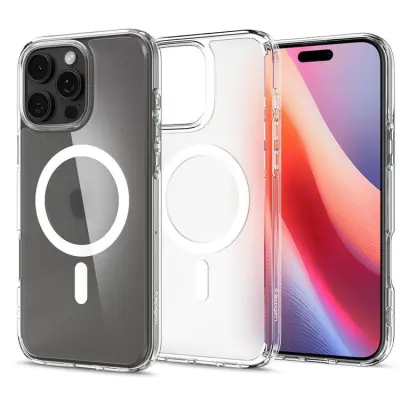 Spigen iPhone 16 Pro Max Mobilskal MagSafe Ultra Hybrid - Frost Clear