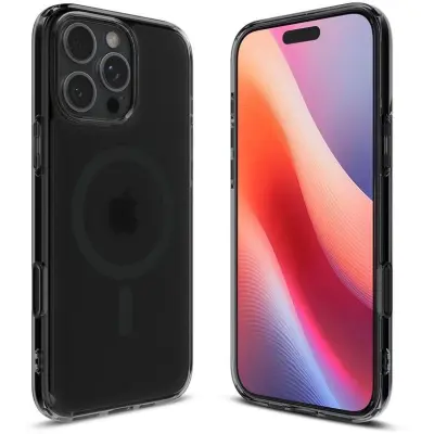 Spigen Ultra Hybrid T MagFit (iPhone 16 Pro Max) - Transparent/svart