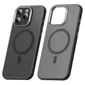 SULADA Mobilskal till iPhone 16 Pro Max MagSafe Ultra-Tunn PC+TPU Svart