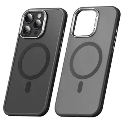 SULADA iPhone 16 Pro Max Mobilskal MagSafe Ultra-Tunn PC+TPU Svart