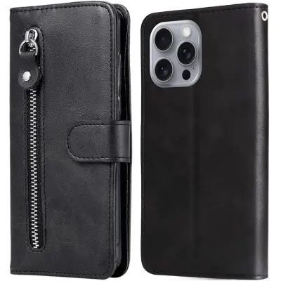 Trolsk Zipper Wallet (iPhone 16 Pro Max) - Rosa