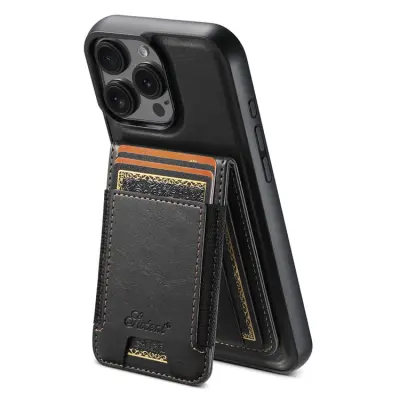 SUTENI iPhone 16 Pro Max Mobilskal MagSafe Korthållare H17