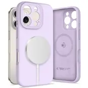 Tech-Protect iPhone 16 Pro Max Mobilskal Magsafe Liquid Silikon - Mauve