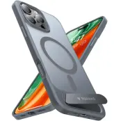 Torras iPhone 16 Pro Max Mobilskal Magsafe Kickstand - Grå