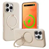 Torras iPhone 16 Pro Max Mobilskal Magsafe Ostand Q Pro - Guld