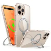 Torras iPhone 16 Pro Max Mobilskal Magsafe Ringhållare - Transparent
