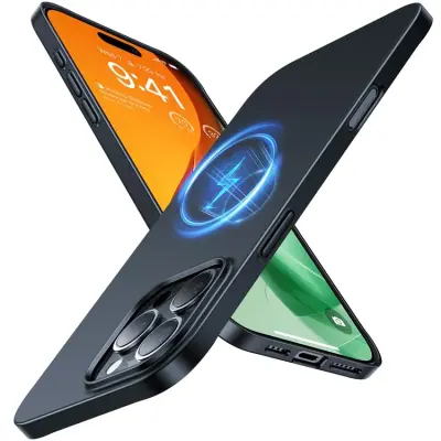 Torras iPhone 16 Pro Max Mobilskal Magsafe Shockproof - Svart