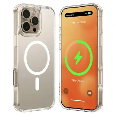 Torras iPhone 16 Pro Max Mobilskal Magsafe - Transparent