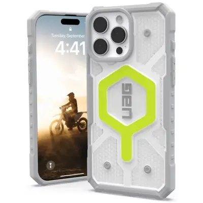 UAG iPhone 16 Pro Max Mobilskal MagSafe Pathfinder Clear - Grön