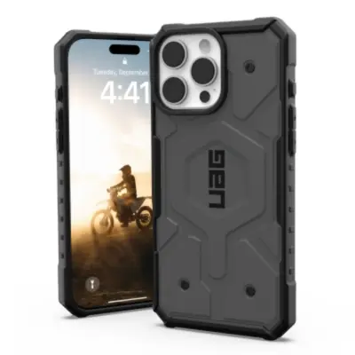 UAG iPhone 16 Pro Max Mobilskal MagSafe Pathfinder - Silver