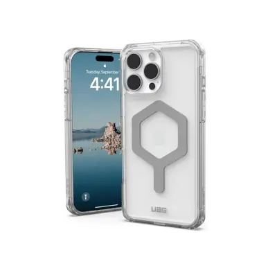 UAG iPhone 16 Pro Max Mobilskal MagSafe Plyo - Silver