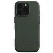 Woolnut Leather Case (iPhone 16 Pro Max) - Grön