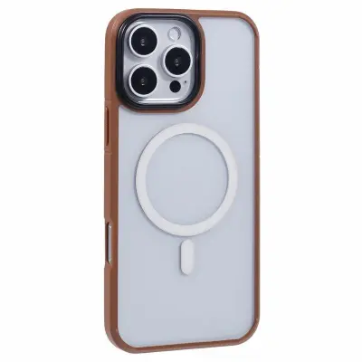 X-LEVEL Crystal Clear iPhone 16 Pro Max Mobilskal Guld