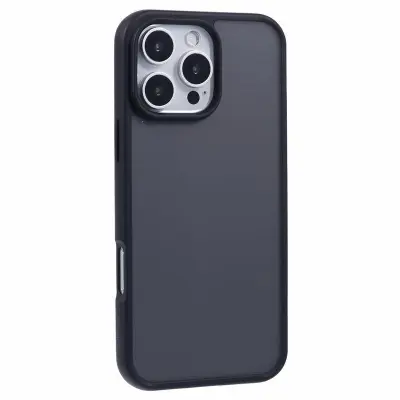 X-LEVEL iPhone 16 Pro Max Mobilskal Akryl TPU Stöttålig Svart