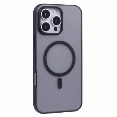 X-LEVEL iPhone 16 Pro Max Mobilskal Magnetiskt Svart