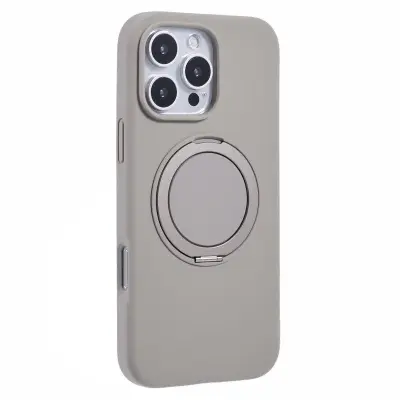X-LEVEL iPhone 16 Pro Max Mobilskal med MagSafe Kickstand - Grå