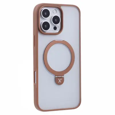 X-LEVEL PITHY STONE II iPhone 16 Pro Max Mobilskal Guld