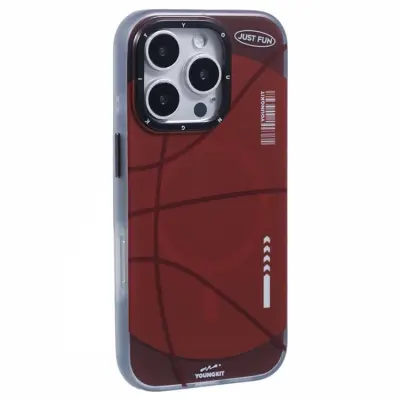 YOUNGKIT iPhone 16 Pro Max Mobilskal MagSafe (Basketball)