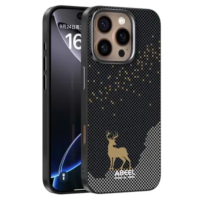 ABEEL iPhone 16 Pro Mobilskal MagSafe Ultra Slim TPU - Deer