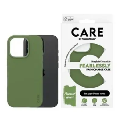 CARE By PanzerGlass iPhone 16 Pro Mobilskal MagSafe Fashion - Grön