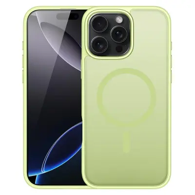 DUX DUCIS Yind Series iPhone 16 Pro Fodral PC+TPU - Grön