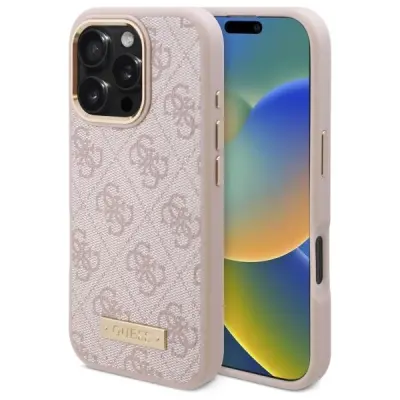 Guess iPhone 16 Pro Mobilskal MagSafe 4G Plate