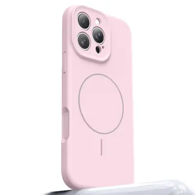 iPhone 16 Pro Mobilskal Magafe med Camera Touch Control - Rosa