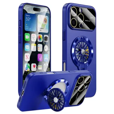 iPhone 16 Pro Mobilskal Magsafe Hard PC - Blå (Sapphire)