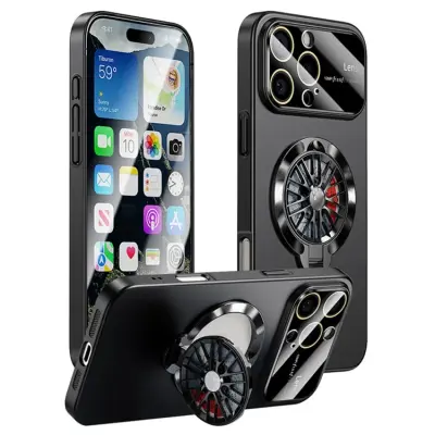 iPhone 16 Pro Mobilskal Magsafe Hard PC (Svart)