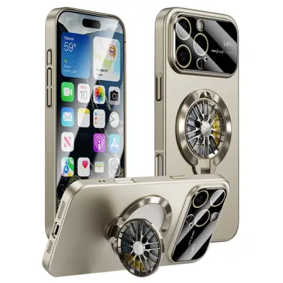 iPhone 16 Pro Mobilskal Magsafe Hard PC - Titan (Titan)