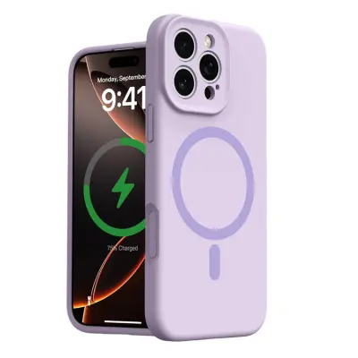 iPhone 16 Pro Mobilskal MagSafe Precise Cutouts - Lila