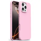 Mobilskal till iPhone 16 Pro MagSafe Ultra Thin Silikon (Sakura Rosa)