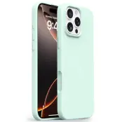 iPhone 16 Pro Mobilskal Ultra Thin Silikon - Ljus Grön