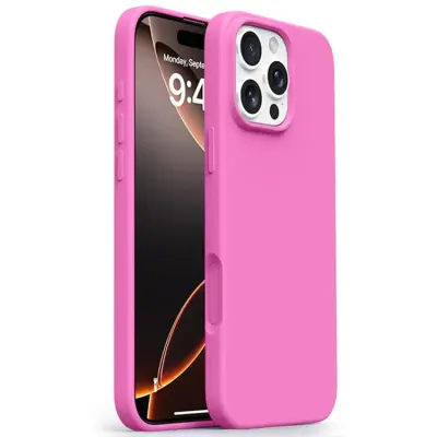 iPhone 16 Pro Mobilskal Ultra Thin Silikon - Rose Rosa