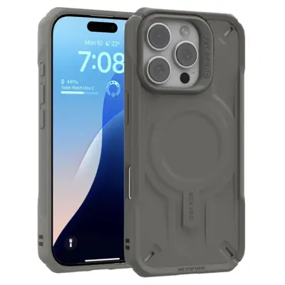 JTLEGEND REX iPhone 16 Pro Mobilskal Magsafe Shockproof - Grå (Grå)