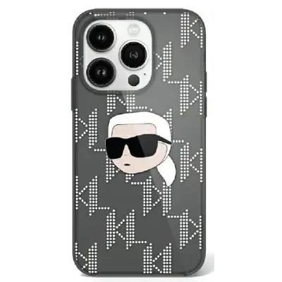 Karl Lagerfeld iPhone 16 ProMobilskal IML Karl Head Electroplated