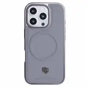 KIGC iPhone 16 Pro Mobilskal Magsafe Electroplating - Grå
