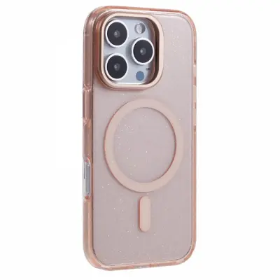 KIGC iPhone 16 Pro Mobilskal MagSafe Epoxy Kickstand