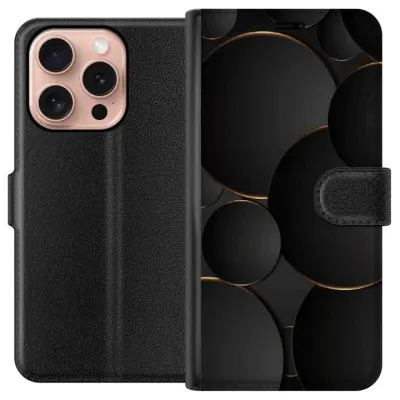 Plånboksfodral till Apple iPhone 16 Pro med Lyxig Cirklar