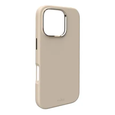 Puro iPhone 16 Pro Mobilskal Magsafe Icon Pro Silikon - Beige