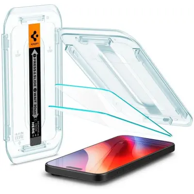 Spigen Glas.tR EZ Fit (iPhone 16 Pro/17/17 Pro)